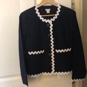 Jcrew navy blazer NWT